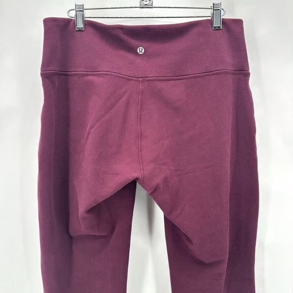 LULULEMON Wunder Under Lounge Pant 30" Womens 12 Fleece Athleisure Comfort Gym - Picture 4 of 4
